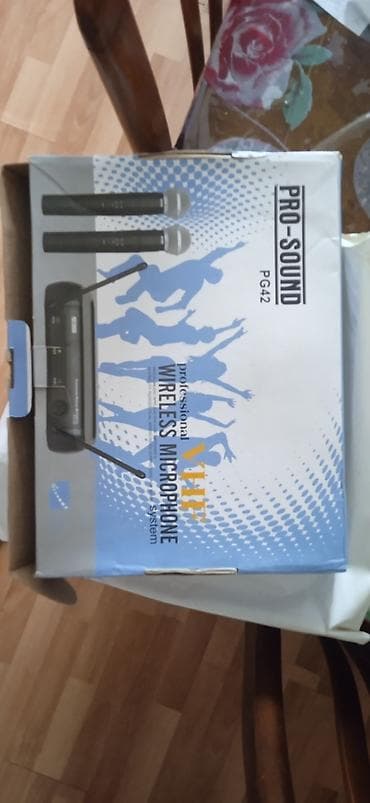 rcf kalonka: PRO-SOUND PG42 – peşəkar VHF simsiz mikrofon sistemi, işlenmemiş — 2