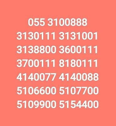 texno telefon: Nömrə: ( 050 ) ( 7881313 ), Yeni — 1