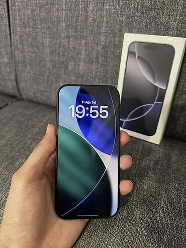 iphone başlığı: IPhone 16 Pro, 128 GB, Qara, Face ID — 2