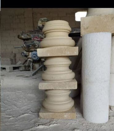 xarı bulbul: Ağ rəngli, daşdan hazırlanmış dekorativ güldan, bağlar, parklar və ya — 15