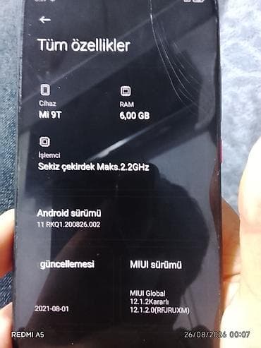 Xiaomi Mi 9T, 64 ГБ, цвет - Черный, 
 Битый — 4