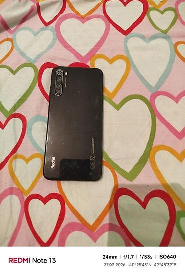 kontakt home redmi note 13: Xiaomi Redmi Note 8 smartfonu - Rəng: qara yaddaş 64 ram 4 karofkasin — 2