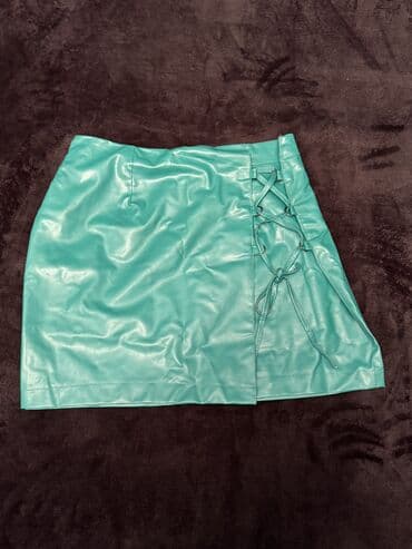 çəhrayı qadın ətəkləri: Mini Ətək, M — 2