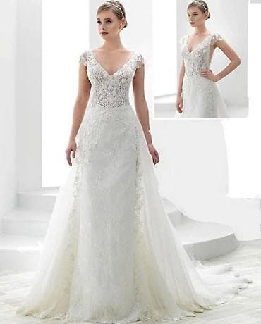 3 ədəd zərif gəlinlik modeli - Üslub: klasika və modern romantikanın