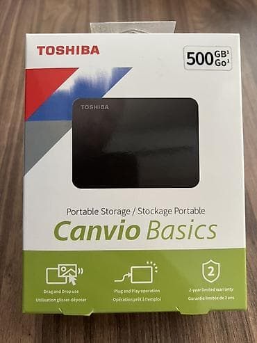 kompüter pc: Xarici Sərt disk (HDD) Toshiba, 512 GB, Yeni — 1