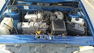 sam diskler 16: Lada Samara sedan - Kuzov: 4 qapılı sedan, mavi rəngdə, tam tonlanmış — 1