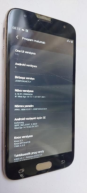 ipod nano: Samsung Galaxy J3 2017, 16 GB, rəng - Qara, Qırıq — 3