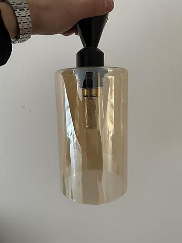 Çılçıraq, 8 lampa, Şüşə