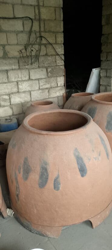 ayran aparatı satılır: Ənənəvi gil küplər – iri həcmli saxlama qabları. salam — 4