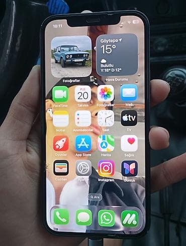 islenmis paltaryuyan masinlarin satisi: IPhone 12, 64 GB, Jet Black — 7