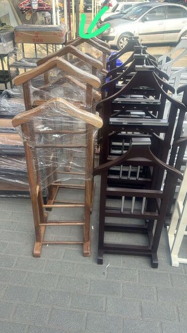 деревянная вешалка напольная: Taxta veşilka — 2