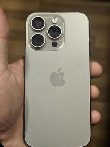 pride dinamik: IPhone 15 Pro, 128 GB, Natural Titanium, Face ID — 1