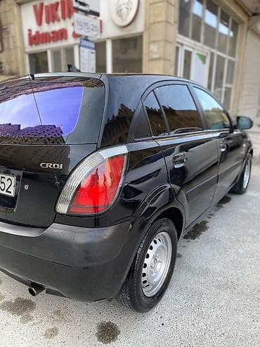 priora guzgu: Kia Rio hatchback – CRDI dizel - Korpus: 5 qapılı hatchback, qara — 4