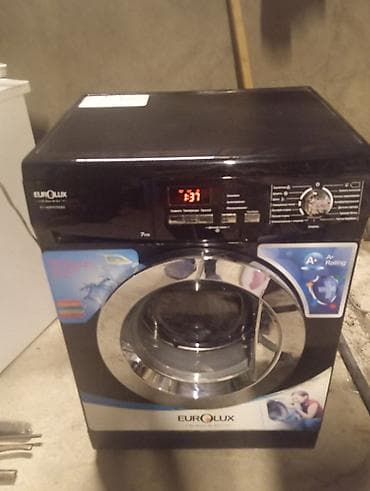 balaca printer: Paltaryuyan maşın Eurolux, 7 kq, İşlənmiş, Avtomat, Qurutmasız — 1