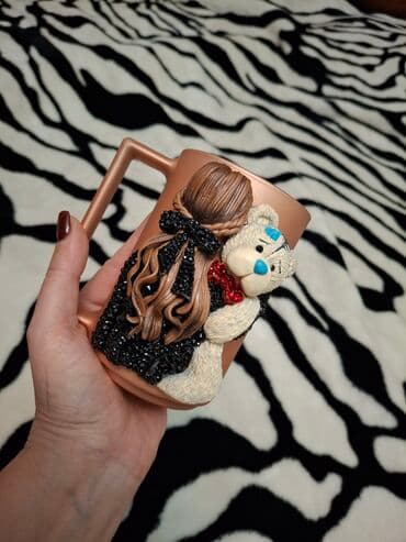 ləpə qabi: Stəkanlar, rəng - Qızılı, 1 əd, 200 ml, Azərbaycan — 3