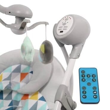 qidalandırmaq üçün uşaq stul yelləncək: Yüksək keyfiyyət və modern dizaynda hazırlanan mastella electronic — 5