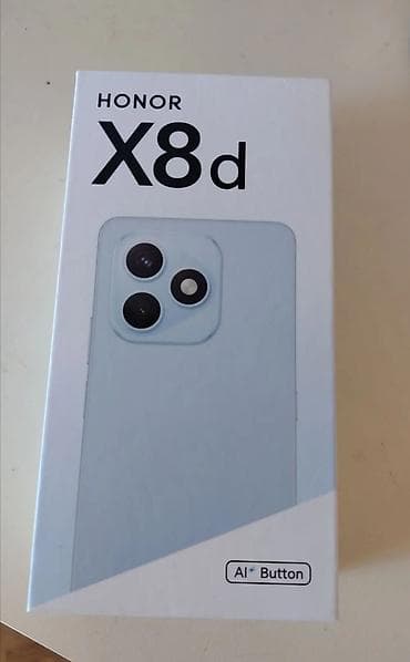 Honor 8X, 128 GB, rəng - Qara, Düyməli