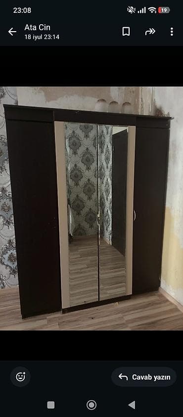 Geniş paltar dolabı. Satılır. Real alıcılar əlaqə saxlasın. Ünvan lalafo.az -da Geniş paltar dolabı. Satılır. Real alıcılar əlaqə saxlasın. Ünvan