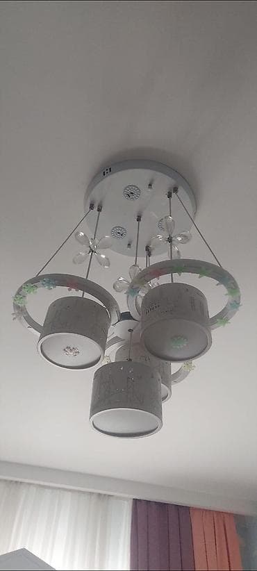 lusdurlar: Çılçıraq, 4 lampa, Metal — 1