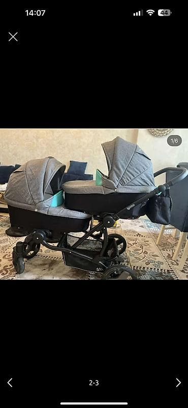 Столы для кормления: Polwa istehsali Olan Ekiz kolyaskasi.2400 manata alinib.4 hisseden — 3