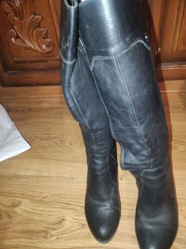 çəkmə: Balenciaga, Ölçü: 37, rəng - Qara, İşlənmiş — 3