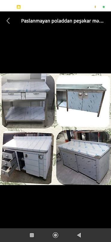 Nerjaveyka Masaların və Restoran Avadanlıqlarının Hazırlanması — 5