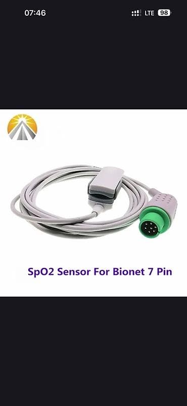Tibbi geyim: SpO2 sensor – Bionet BM seriyası üçün 7 pin — 1