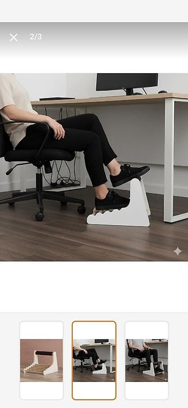 ofis stul: Ofis üçün ayaqaltı– ayaq dayağı Məhsulun təsviri — 1