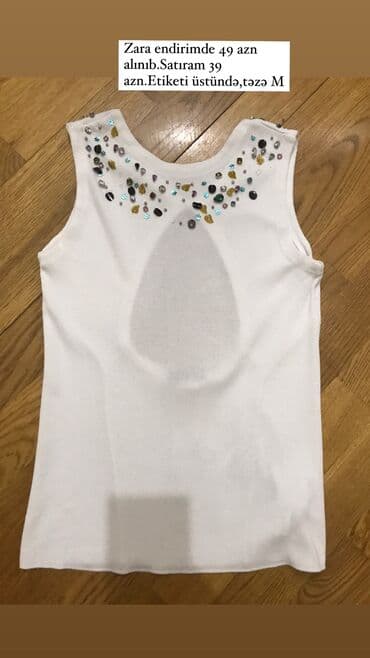 ağ qadın koftaları: Zara alınıb 49 azn,satılır 39 azn — 1