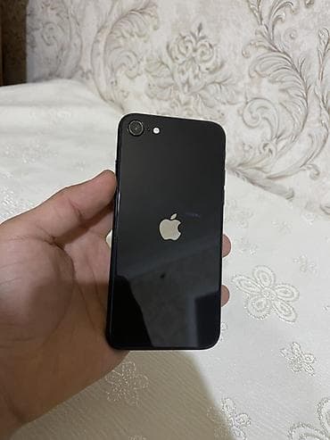 4 portlu modem: IPhone SE 2020, 128 GB, Qara, Barmaq izi, Simsiz şarj — 1