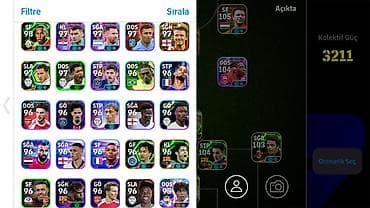 Efootball pes hesabı.Real alıcılar narahat elesin.4 bombacı 2si hem — 2