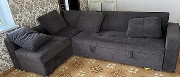 ikinci əl mebellər: Künc divan, Açılan, Bazalı, Parça — 3