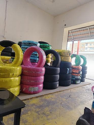 masin ucun tozsoran: Avtomobil şinləri – müxtəlif ölçülər və naxışlar Hər növ ölçü mövcuddu — 1