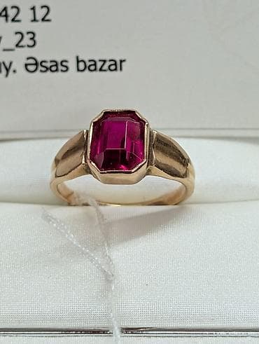 black afgano ətir: Üzük, Sarı qızıl, Yaqut — 3