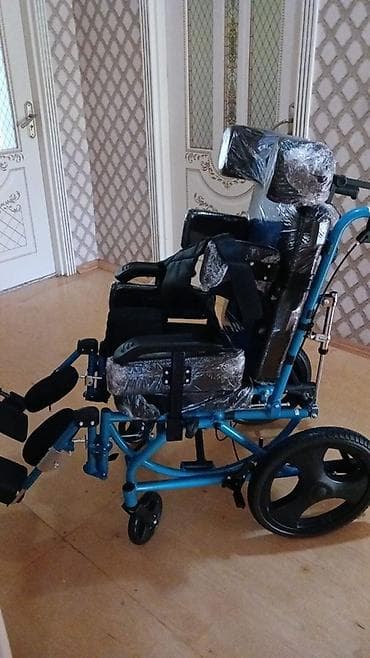 matorlu araba: Uşaq üçün ortopedik funksional əlil arabası - Bədən dəstəyi ilə — 4