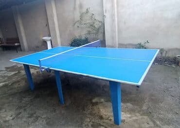 настольный теннис: 2 Tenis masası var . digəfi tam sağlamdır. onun şəkilləri əlimdə deyil — 4