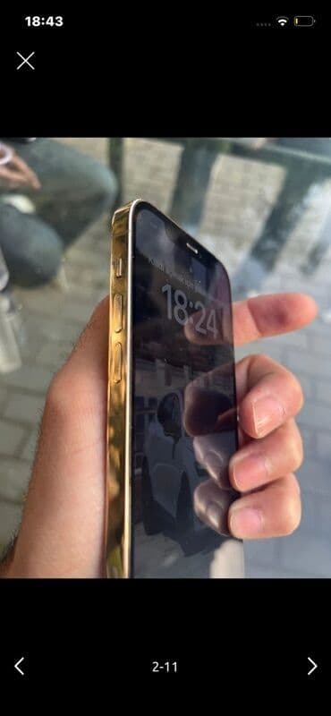 купить ноутбук в баку: IPhone 12 Pro, 128 ГБ, Золотой, Face ID — 4