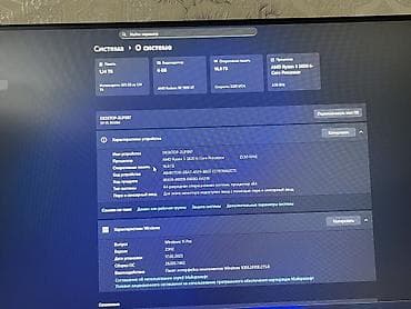 asus rog phone: - Prosessor: AMD Ryzen 5 5600 (6 nüvə, 3.50 GHz) - Qrafika: AMD — 2