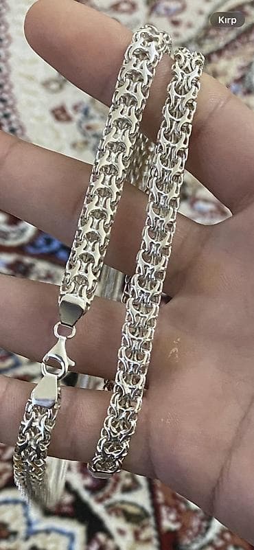 aksesuar: Dəsd Halda 70 qramdan Artıqdır təmiz gümüşdür yeni kimidir qiymətdə — 3