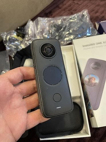 iphone xr yigilma: Insta360 One X2 satılır Təzə vəziyyətdədir, cəmi 1 dəfə istifadə — 4