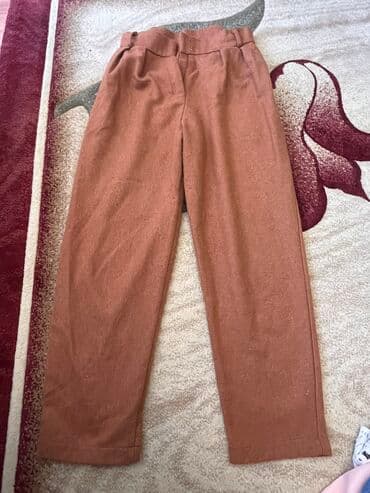 qadınlar üçün polupalto: Şalvar, Massimo Dutti, M, rəng - Qəhvəyi — 1