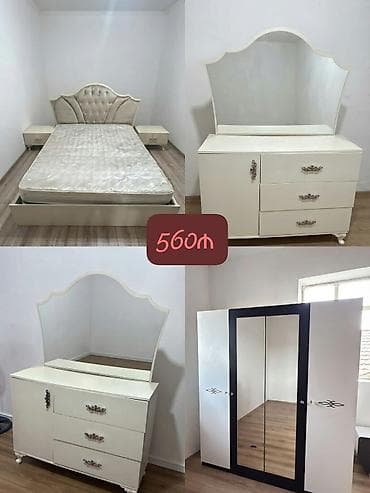 taxt tumba: İkinəfərlik çarpayı, Dolab, Termo, Tumba, İşlənmiş — 1