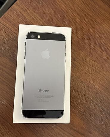 plata iphone: IPhone 5s, 16 GB, Space Gray, Barmaq izi — 2