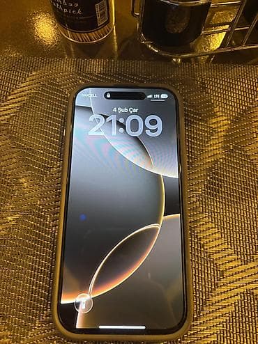 IPhone 16 Pro, 128 GB, Gümüşü, Face ID