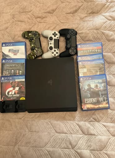 дору барои риш баровардан: PlayStation 4 Slim komplekti 1 tb Daxildir:need for speed,call of — 1