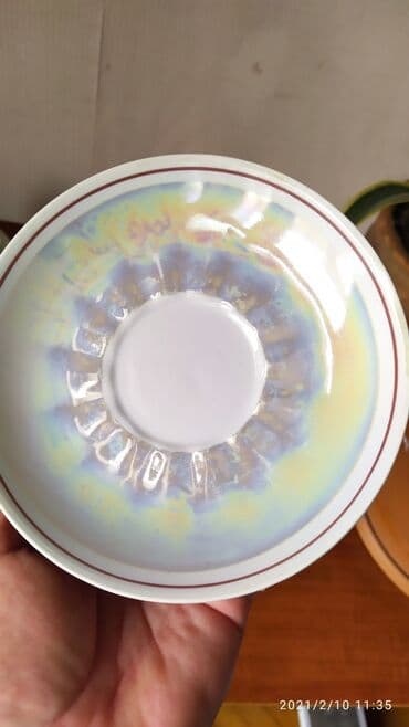 прикатен крем в москве: Çay dəsti, rəng - Ağ — 2