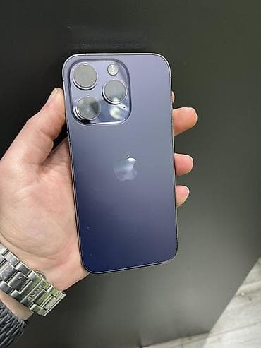 IPhone 14 Pro, 128 GB, Deep Purple, Simsiz şarj