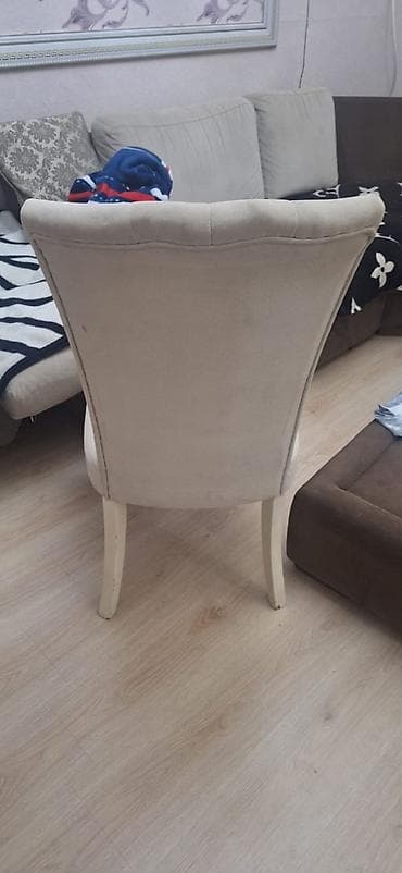 Mətbəx üçün, Qatlanmayan, rəng - Bej Stul — 2