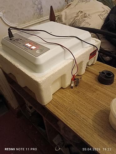 inkubator: Bir dəfə istifadə olunub və 100 fayız çıxış vermişdir Tam avtomatikdi — 7