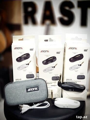 микрофоны для караоке беспроводные: Distansionniy ARG-05 DISTASYONNU mikrafon saz gitara simsiz ötürücü — 1